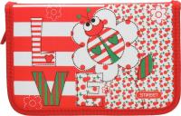 Opakowanie Piórnik Jednoklapkowy z wyposażeniem LOVE Street