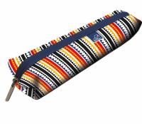 Opakowanie Piórnik mini prostokąt indiańskie pasy PPM-41