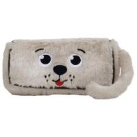 Piórnik pluszowy Pies DERFORM. Wydawca: Derform. SmakLiter.pl Opakowanie Piórnik pluszowy Pies DERFORM