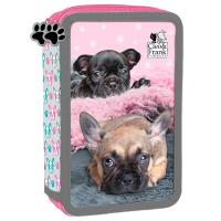 Piórnik z wyp. dwukomorowy Cleo i Frank 19 DERORM. Wydawca: Derform. SmakLiter.pl Opakowanie Piórnik z wyp. dwukomorowy Cleo i Frank 19 DERORM