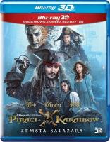 Okładka książki Piraci z Karaibów. Zemsta Salazara (2 Blu-ray) 3D