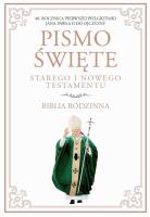 Okładka książki PISMO ŚWIĘTE STAREGO I NOWEGO TESTAMENTU BIBLIA RODZINNA