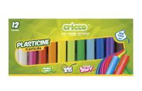 Plastelina 12 kolorów CRICCO. Wydawca: Cricco. SmakLiter.pl Opakowanie Plastelina 12 kolorów CRICCO