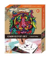 Opakowanie Płótno Pop art Lew