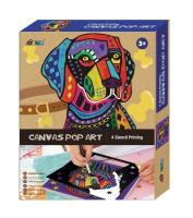 Opakowanie Płótno Pop art Pies