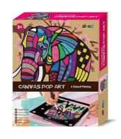 Opakowanie Płótno Pop art Słoń