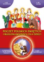 Poczet polskich świętych i błogosławionych. Autor: Korpyś Ireneusz  Kępa Józefina, pod red. Ireneusza Korpysia. SmakLiter.pl Okładka książki Poczet polskich świętych i błogosławionych