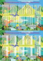 Opakowanie Podkładka na biurko. Prehistoryczna ... (10szt)