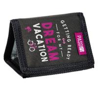 Opakowanie Portfel Barbie różowo-czarny  Barbie