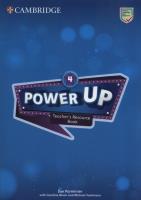 Power Up 4 Teacher's Resource Book with Online Audio. Autor: Parminter Sue, Nixon Caroline, Tomlinson Michael. SmakLiter.pl Okładka książki Power Up 4 Teacher's Resource Book with Online Audio