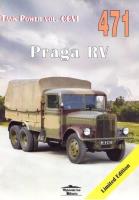 Praga RV. Tank Power vol. CCVI 471. Autor: Janusz Ledwoch. SmakLiter.pl Okładka książki Praga RV. Tank Power vol. CCVI 471