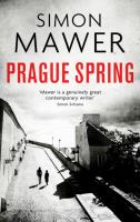 Prague Spring. Autor: Mawer Simon. SmakLiter.pl Okładka książki Prague Spring