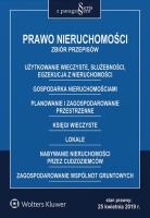 Okładka książki Prawo nieruchomości Zbiór przepisów w.9/2019