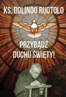 PRZYBĄDŹ DUCHU ŚWIĘTY. Autor: ks. Dolindo Ruotolo. SmakLiter.pl Okładka książki PRZYBĄDŹ DUCHU ŚWIĘTY