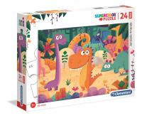 Opakowanie Puzzle 24 maxi Super kolor Jurassic friends