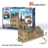 Puzzle 3D Notre Dame de Paris. Wydawca: Cubic Fun. SmakLiter.pl Opakowanie Puzzle 3D Notre Dame de Paris