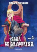 Saga Winlandzka 4. Autor: Yukimura Makoto. SmakLiter.pl Okładka książki Saga Winlandzka 4