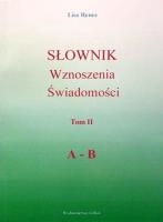 Słownik wznoszenia świadomości. Tom 2. Autor: Lisa Renee. SmakLiter.pl Okładka książki Słownik wznoszenia świadomości. Tom 2