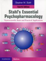 Okładka książki Stahls Essential Psychopharmacology