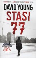 Stasi 77. Autor: Young David. SmakLiter.pl Okładka książki Stasi 77