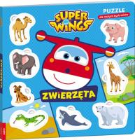 Okładka książki Super Wings Puzzle dla Małych Bystrzaków Zwierzęta/ELE3101