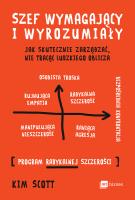 Szef wymagający i wyrozumiały. Autor: Kimberley Scott (ilustr.). SmakLiter.pl Okładka książki Szef wymagający i wyrozumiały