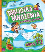 Okładka książki TABLICZKA MNOŻENIA Z WESOŁYMI PIRATAMI KLASY 1-3
