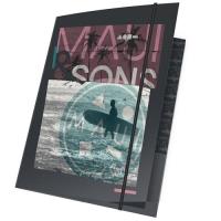 Opakowanie Teczka A4 z gumką Maui and Sons 5 sztuk