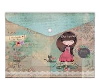 Opakowanie Teczka kopertowa A4 PP z zatrzaskiem ANEKKE