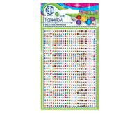 Opakowanie Tęczowa rosa naklejki kryształki