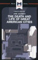The Death and Life of Great American Cities. Autor: Fuller Martin, Moore Ryan. SmakLiter.pl Okładka książki The Death and Life of Great American Cities