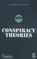 Okładka książki The Psychology of Conspiracy Theories