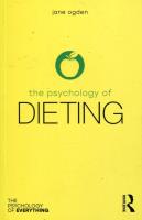 The Psychology of Dieting. Autor: Ogden Jane. SmakLiter.pl Okładka książki The Psychology of Dieting