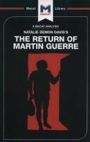 The Return of Martin Guerre. Autor: Tendler Joseph. SmakLiter.pl Okładka książki The Return of Martin Guerre