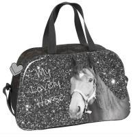 Opakowanie Torba sportowa Horse czarno-szara