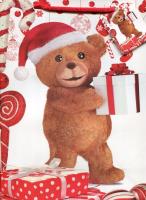 Opakowanie Torebka prezentowa świąteczna M Boże Narodzenie mix 12 sztuk