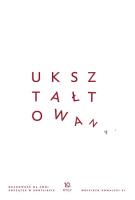 Okładka książki Ukształtowany
