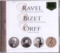 Wielcy kompozytorzy - Ravel, Bizet, Orff (2CD). Wydawca: Soliton. SmakLiter.pl Opakowanie Wielcy kompozytorzy - Ravel, Bizet, Orff (2CD)