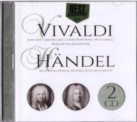 Wielcy kompozytorzy - Vivaldi, Handel (2 CD). Autor: Jerzy Fryderyk-Handel. SmakLiter.pl Okładka książki Wielcy kompozytorzy - Vivaldi, Handel (2 CD)