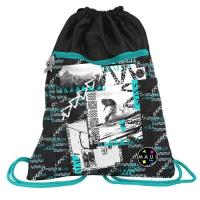 Opakowanie Worek na obuwie Maui and Sons zielono-czarny