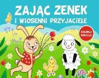 Okładka książki Zając Zenek i wiosenni przyjaciele