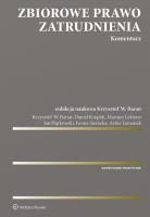 Zbiorowe prawo zatrudnienia Komentarz. Autor: Książek Daniel, Lekston Mariusz, Jan Piątkowski, Iwona Sierocka, Tomanek Artur, Baran Krzysztof Wojciech. SmakLiter.pl Okładka książki Zbiorowe prawo zatrudnienia Komentarz