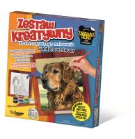 Opakowanie Zestaw Kreatywny do malowania - Golden Retriver