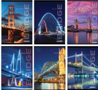 Opakowanie Zeszyt A4 w kratkę 50 kartek  Street Bridges10 sztuk mix