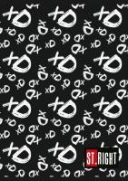 Opakowanie Zeszyt A5 St.Right 60 kartek w kratkę mix2 10 sztuk