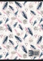 Opakowanie Zeszyt A5 St.Right 60 kartek w kratkę mix3 10 sztuk