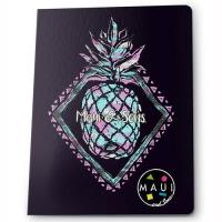 Opakowanie Zeszyt A5 w kratkę 60 kartek Maui and Sons ananasy 5 sztuk