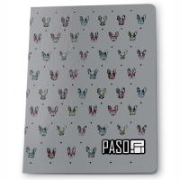 Opakowanie Zeszyt A5 w kratkę 60 kartek Pieski 5 sztuk