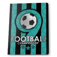 Opakowanie Zeszyt A5/16K linia Footbal (5szt) PASO