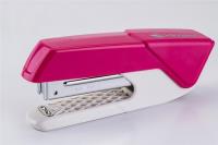 Zszywacz Aris-35 różowy. Wydawca: Kangaro. SmakLiter.pl Opakowanie Zszywacz Aris-35 różowy